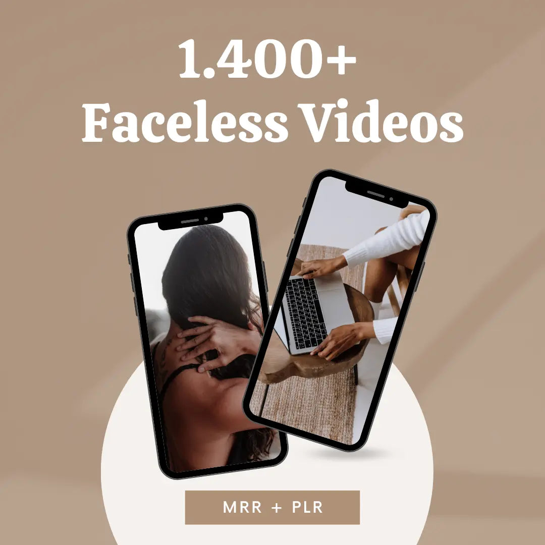 1.400+ Faceless Videos (MRR + PLR) - FRANZY MA