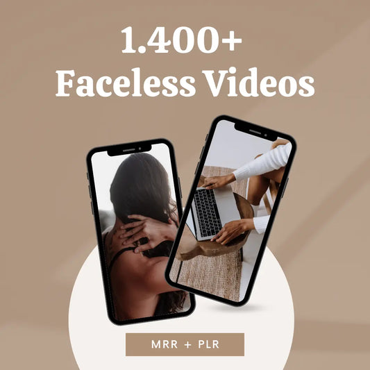 1.400+ Faceless Videos (MRR + PLR) - FRANZY MA